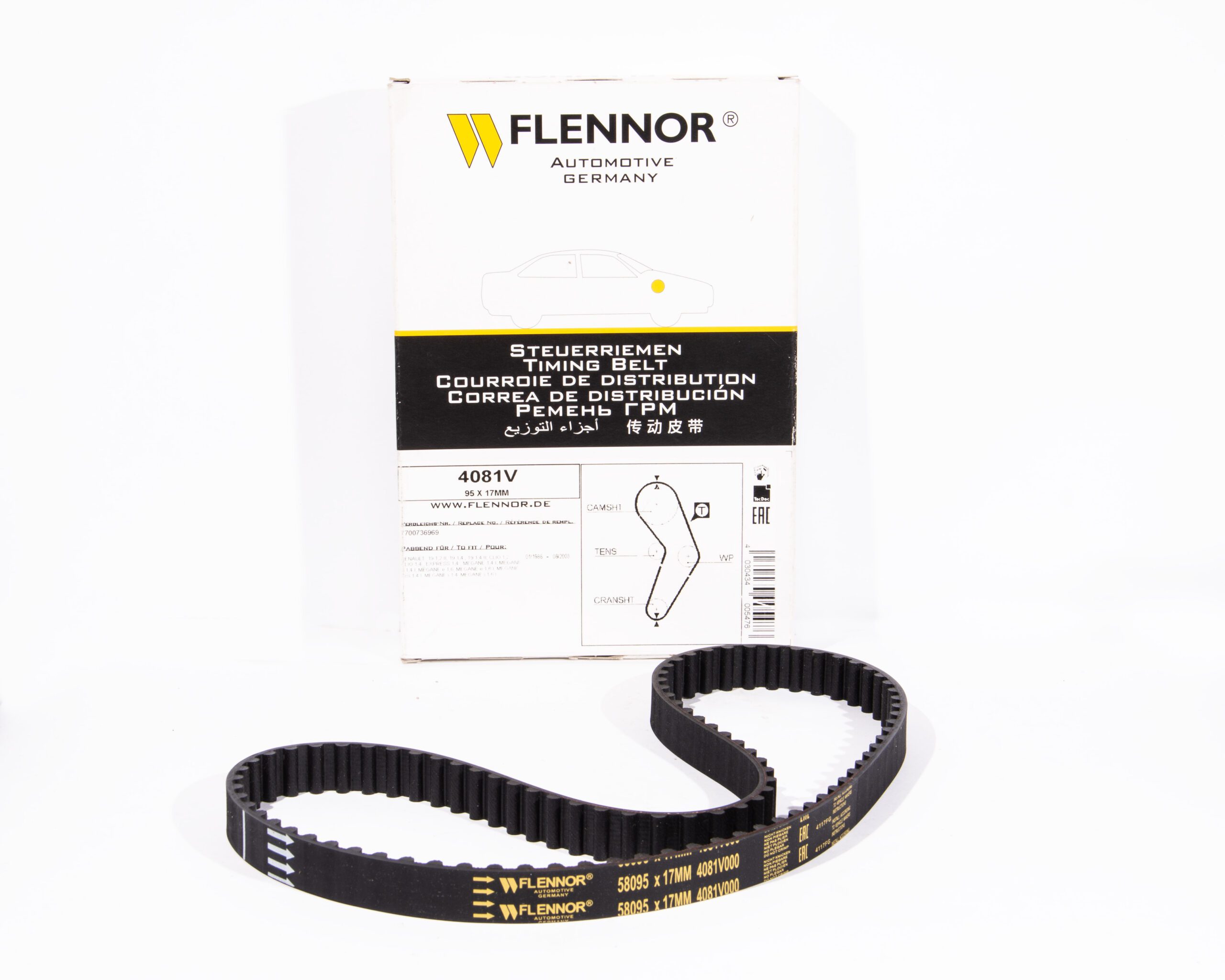 Kit distribucion Distribucion FLENNOR VW AGR/AHF/ASV BORA-GOLF 1.9 TDI (141D)